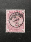 Queen Victoria 5  Sg 180 Used Cds Bognor 1896 Well Centered Good Perforation Vf
