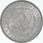Au  1886  p  Morgan Silver Dollar  1 Coin 