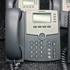 Cisco Spa504g Small Business Voip Ip Poe Phone Charcoal Display 4 Lines