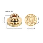 Alphabet M Wax Seal Stamp Initial Letter Sealing Wax Stamp Retro Brass Head
