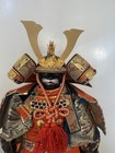 Samurai Yoroi Full Armor Set Kabuto Red Lacing Japan Vintage Collectible Antique