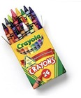Crayola Classic Crayons 24 Colors Back To School Multicolor Crayons  2 Packs