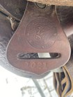 Antique vintage 14 5  Texas Tanning   Textan Slick Seat Roping Saddle