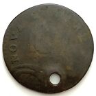 1786 1787 1788 New Jersey Colonial Copper  Holed