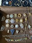 Huge Vintage Costume Jewelry Lot 300  Pieces Rhinestone Designer High End  Rare
