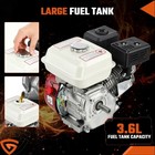212cc 4-stroke  7hp Manual Start Horizontal Engine For Go Kart Gas Engine Motor