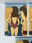 1996 Beavis And Butt-head Mtv Postcards Set Of 5 Classico 4x6 Unused Vintage