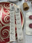 Vtg Assorted Sewing Notions Buttons Thread Spools Some Wooden Misc 
