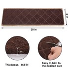 Gmonby Stair Treads For Wooden Steps 15pcs - 8x30in Carpet Stairs Runner Indoor