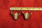 Vintage Saddle Theme Western Cowboy Boot Tips Engraved Pair