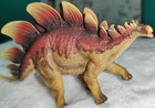 Safari Ltd Dinosaur Toy Original Battling Stegosaurus Colorful Prehistoric 2007