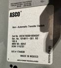 Asco 7000 Series 100 Amp 480v Power Transfer Switch Cat No  D07ats030100n5xt     