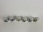 Thimble Collectors Set Of 6 Sweet Collectable Porcelain  Flower Design Thimbles
