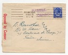 South Africa 1916 Censored Cover To Geneva Switzerland Redirected Censor   21