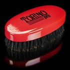 Torino Pro Wave Brush  1000 - By Brush King - Medium Hard Oval Palm military 360