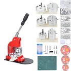 Button Maker Machine Multiple Sizes 300pcs  Photo Pin Badge Maker 1 25 2 28 3in