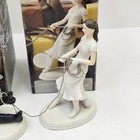 Weddingstar Porcelain Western Wedding Cake Topper Set Bride Groom Roping Rodeo
