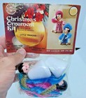 Walco Little Princess Vintage Sequin Bead Christmas Ornament Kit Makes 2 Nos 