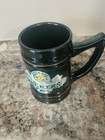 Nfl Official Vintage Greenbay Packers Coffee Or Beer Stein Mug Black With Handle