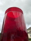 Crouse Hinds Vo-205 Light Globes - Red - Industrial Explosion Proof