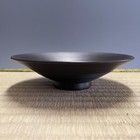 Kozan Kato   Tokoname Ware A468   Japanese Pottery Flat Chawan Tea Bowl Vintage