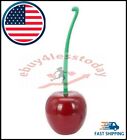 Creative Toilet Brush Holder Set Cherry Shape Standing Wc Cleaning Bathroom