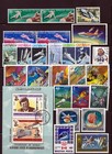 Space   Astronauts Mint used Topical Stamp Collection On 8 Pages Zayix 0525l0011