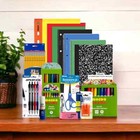 School Supplies Bundle Notebooks Markers Crayons Glue Pens Pencils Sharpener New