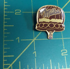 Collectible Milka Melo-cakes Hot Air Balloon Pin Mallomar Balloon Pinback 1 25 
