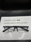 New-denali Chock Matte Black Eyeglasses Frame Only 55-18-143
