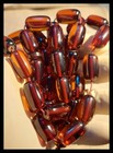 Antique 69 Grs Hand Made Cherry Amber Bakelite  Islam Prayer Beads 33 Rosary