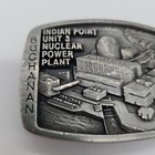 Vtg Buchanan New York Indian Point Unit 3 Nuclear Power Plant Belt Buckle Rare