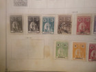 Angola  Stamp Collection Mint And Used Hinged On Album Pages 1913-1922 Lot Of 12