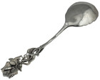 Vintage Sterling Silver Serving Spoon