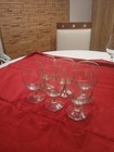 Elegant Wine Clear Glass Set Of 6 Dining Christmas Cocktails 5 5   12 75oz 