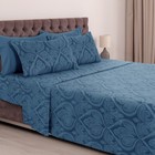 6 Piece Bed Sheets Microfiber Comfort Ultra Soft Deep Pocket Sheets Pillowcases