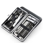 Manicure pedicure Set Nail Clippers Cleaner Cuticle Grooming Kit Nail Care Tool