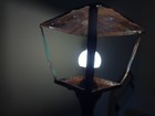 Hand Hammered  Burnt Copper Light Sconce shade  Arts And Crafts  Antique Style 