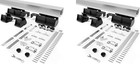 72 Inch Bifold Door Hardware Kit For 4 Doors Closet Folding - Heavy Duty -2 Pack