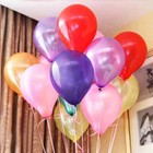 100 X Latex Metallic Balloons 12 helium Birthday Wedding Party Decor Balloons Uk