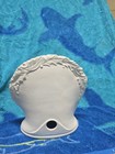 Light Up Christmas Scene Wreath 7  Tall With Light Kit Ceramic To Paint 