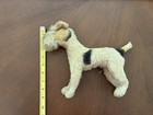 Vintage Steiff    foxy    Fox Terrier Plush Dog     12    X 9        Well Loved