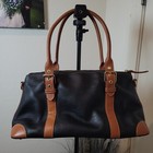 Dooney Bourke Vintage Doctor Bag Satchel Pebble Grain Leather