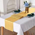 5pcs 10 Pcs Satin 12x108  Table Runner Wedding Party Reception Catering Decor