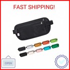 Money Belt Passport Holder For Women Men - Secure Hidden Travel Wallet Fanny Pac