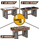 Combo Game Table     Foosball Air Hockey Table Tennis   More     Multi Game Table  