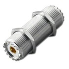 Uhf Female 4  Bulkhead So-239 Coaxial Connector  double Female Coax Connectors 