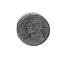 2015 Thailand - 1 Baht - 416 - Nickel Plated Steel - 3g