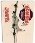 Bomber Aviation Motor Oil Gas Garage Retro Vintage Wall Decor Metal Tin Sign