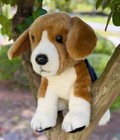 11  Fao Schwarz Beagle Sitting Dog Puppy Plush Stuffed Animal Toys R Us 2012